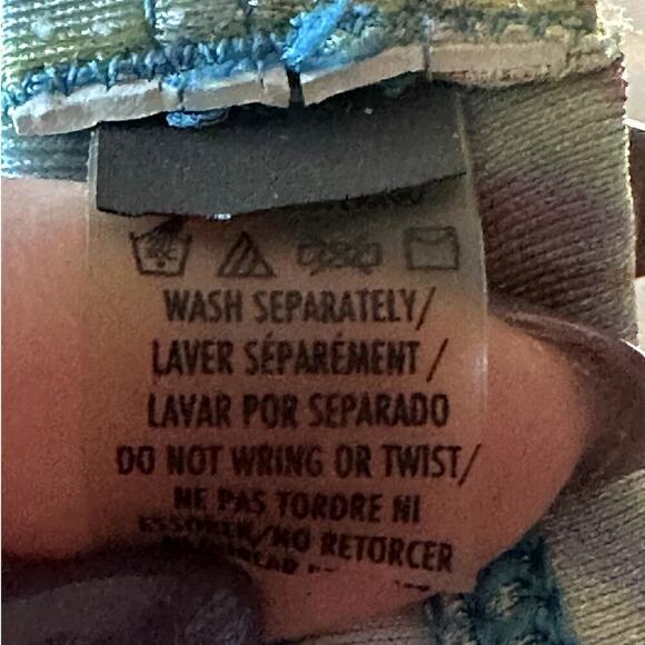 Victoria Secret Swim Top Lt Blue Pink Push Bra Women's Size 36B - Picture 3 of 3